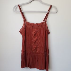 American Eagle lace cami size small like new